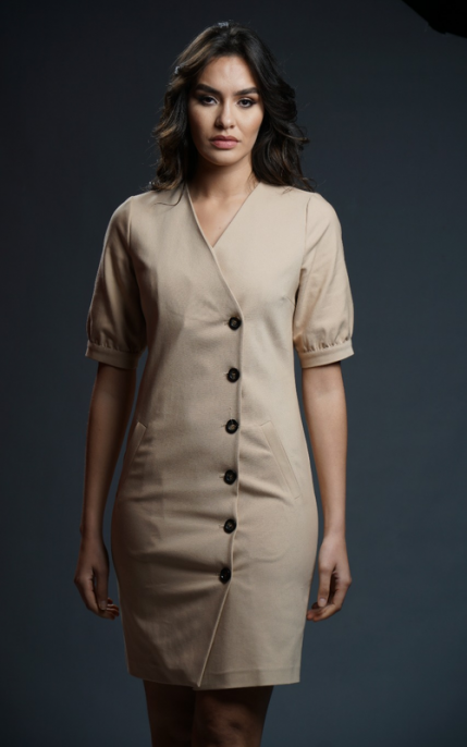 ROBE BOUTONNEE