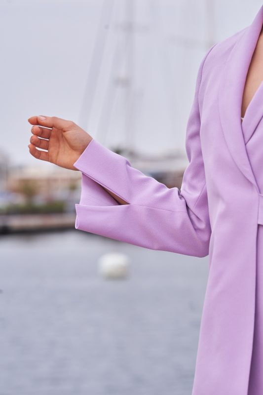 Veste Sakura en couleur mauve tendance - Aguamarina ANAE MOROCCO
