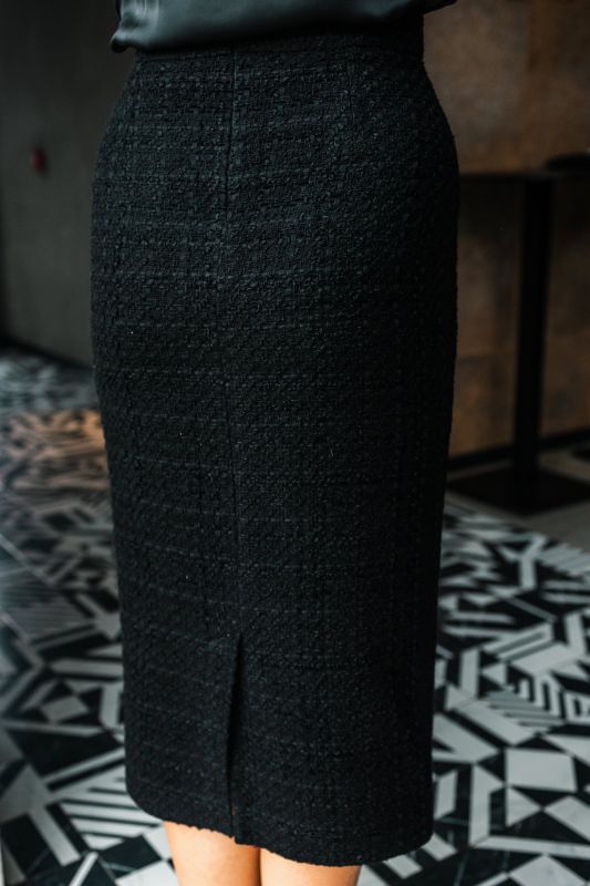Détails de la jupe : Couleur noire