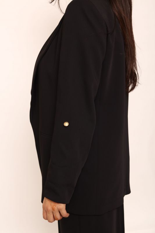 Côté de la Veste Serena pour femmes, noir, coupe moderne - Natural 23.