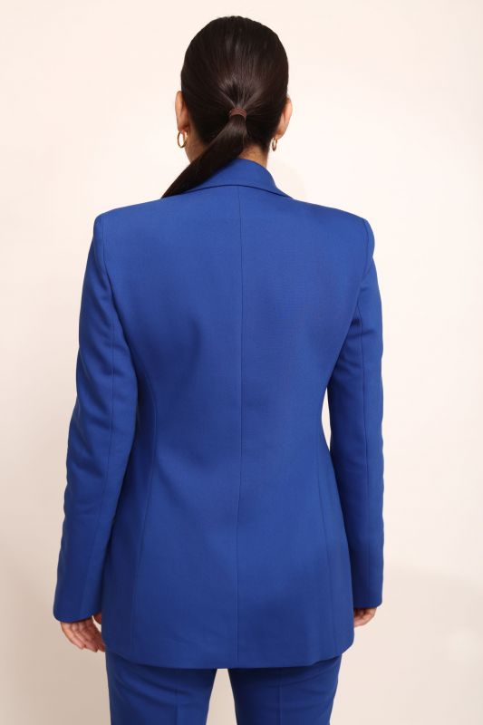 Arrière de la Veste Weston bleue, détails raffinés - Natural 23.
