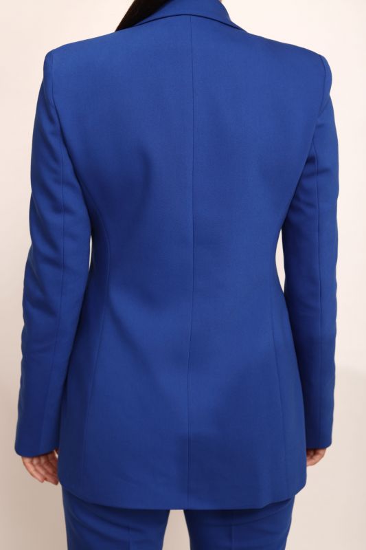 Arrière de la Veste Weston bleue, détails raffinés - Natural 23.