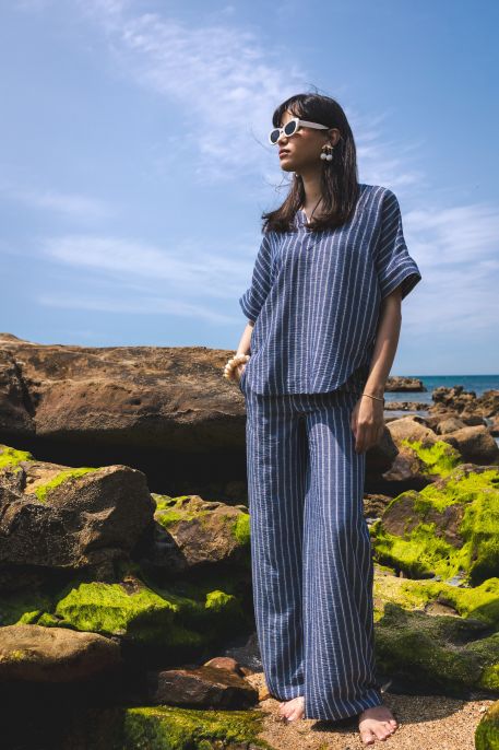 PANTALON BLEUET