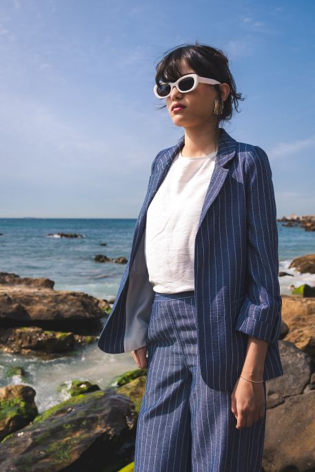VESTE BLEUET