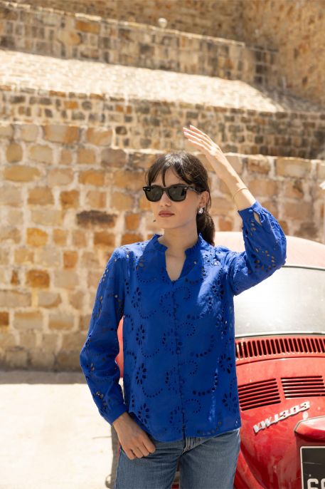 BLOUSE LAPIS