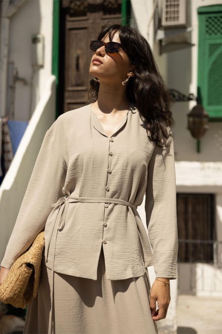 BLOUSE CORDE