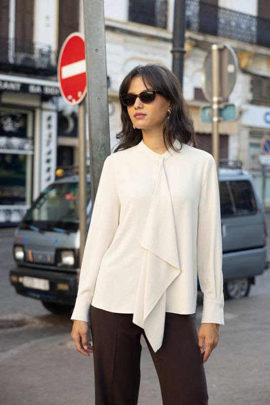 BLOUSE BRANDY